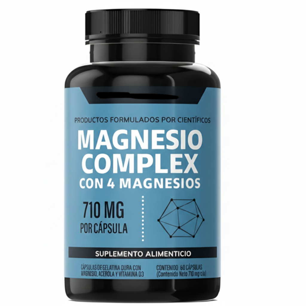 Suplemento Magnesio Complex 60 Capsulas