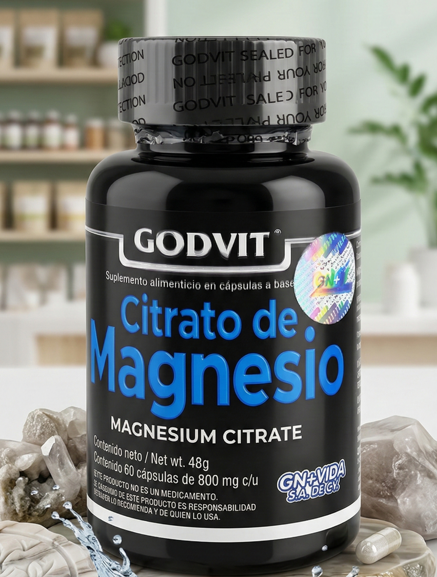 Suplemento Citrato De Magnesio Cofepris