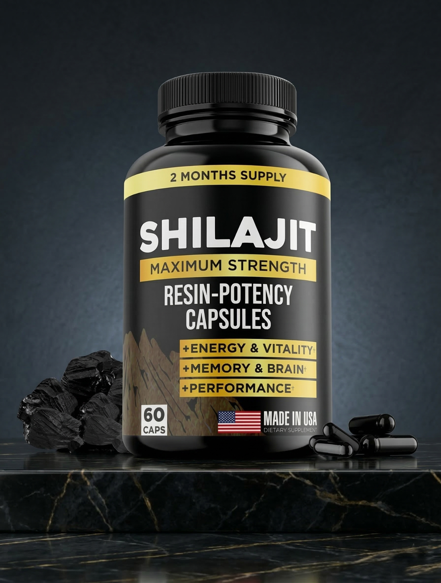 Shilajit 60 Capsulas Suplemento